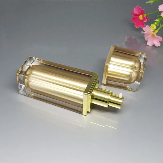 
 Прямая поставка с завода, косметические банки для крема от производителя, безвоздушная стеклянная бутылка, акриловый набор OEM  