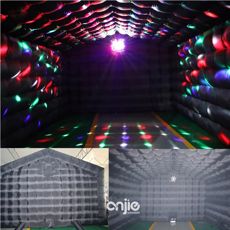 Inflatable-nightclub tent night club party inflatable disco light inflatable nightclub cube tent