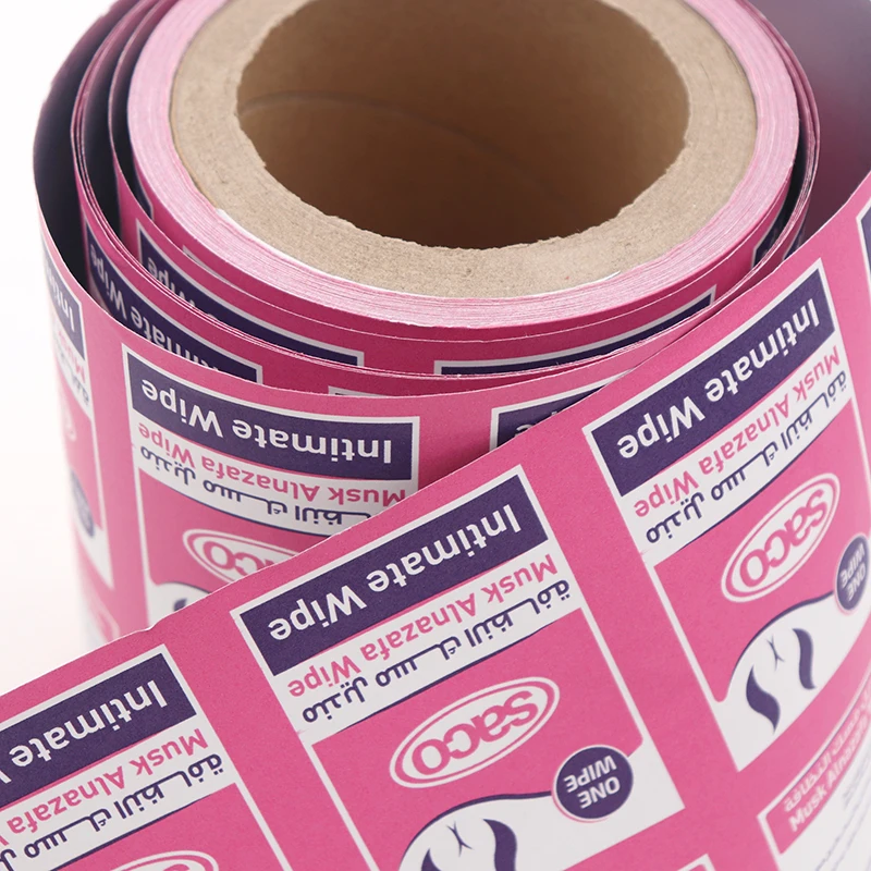 Customize Printing Different Flavors Aluminum Foil Packaging Film Roll Auto Packaging Machine Snack Sachet Sealing Film