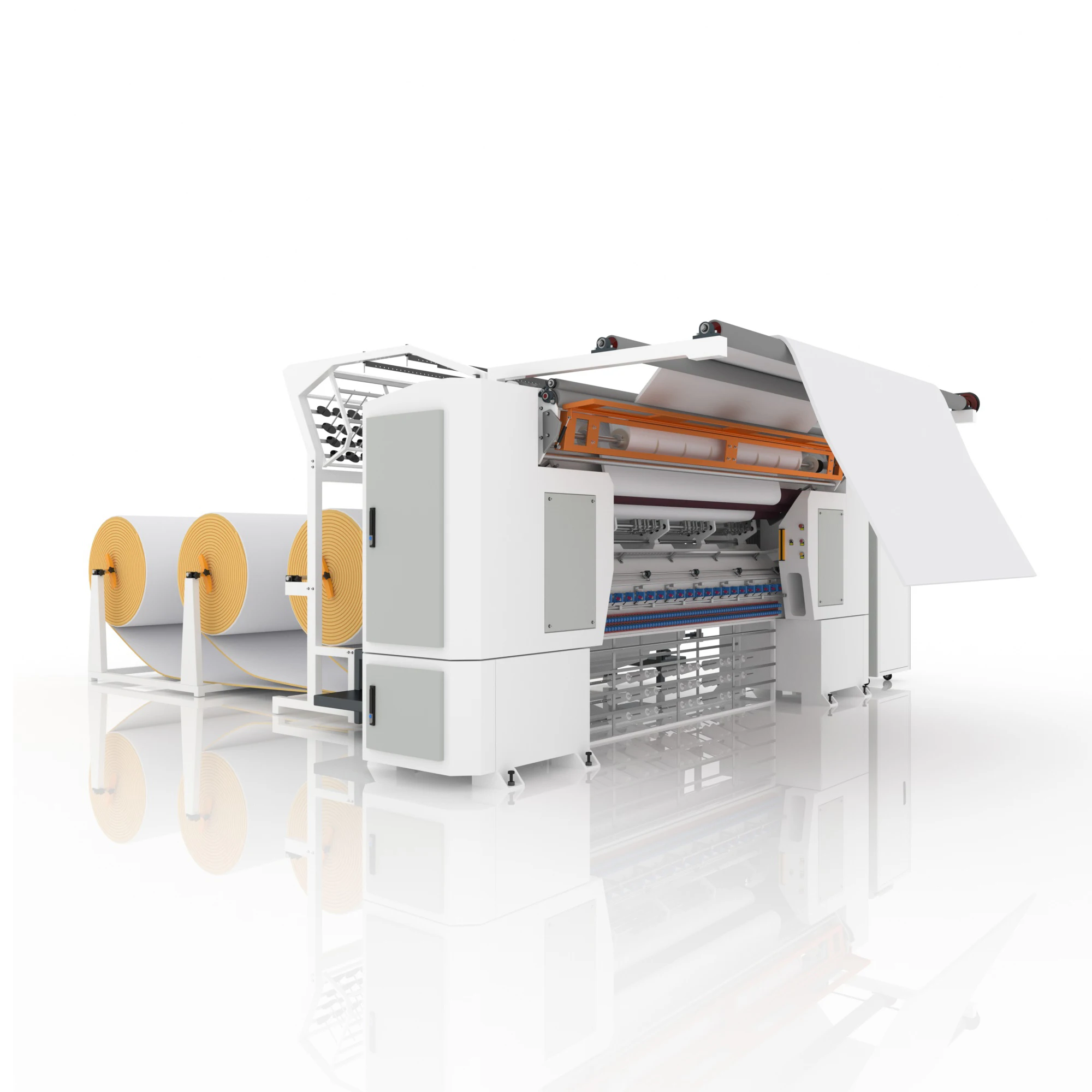 Genmax High Speed Computerized Chain Stitch Multi-needle Quilting Machine for Mattress Making