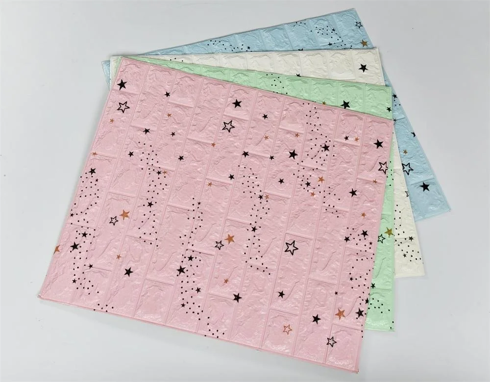 Qualities product home decor brick wallpaper Moisture-Proof XPE foam wall sticker self-adhesive wall coating