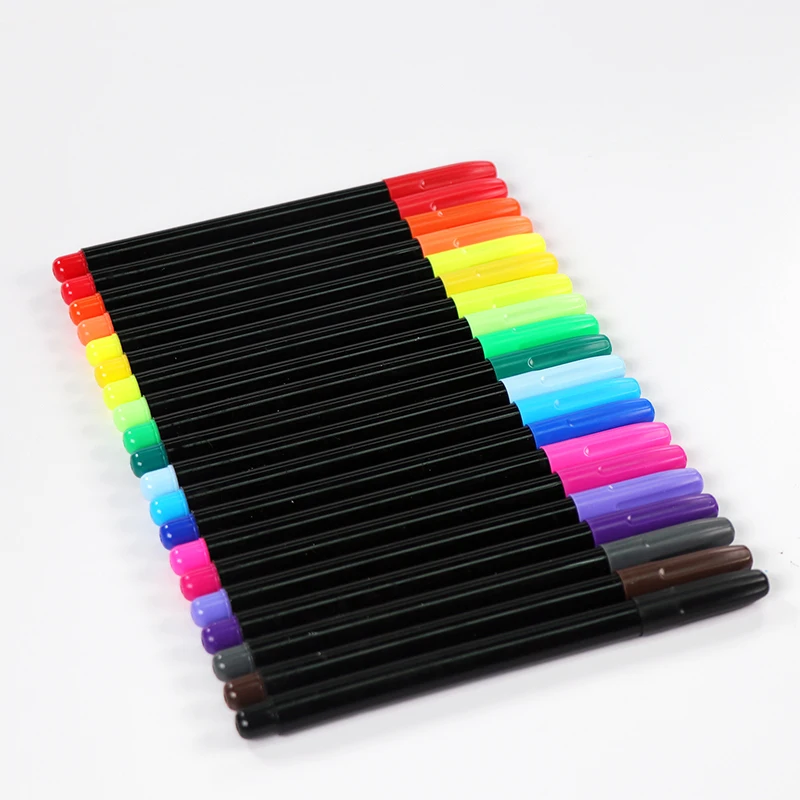 20 Pack Fabric Pens Permanent for T-Shirts, Cloth and Various Types of Fabrics