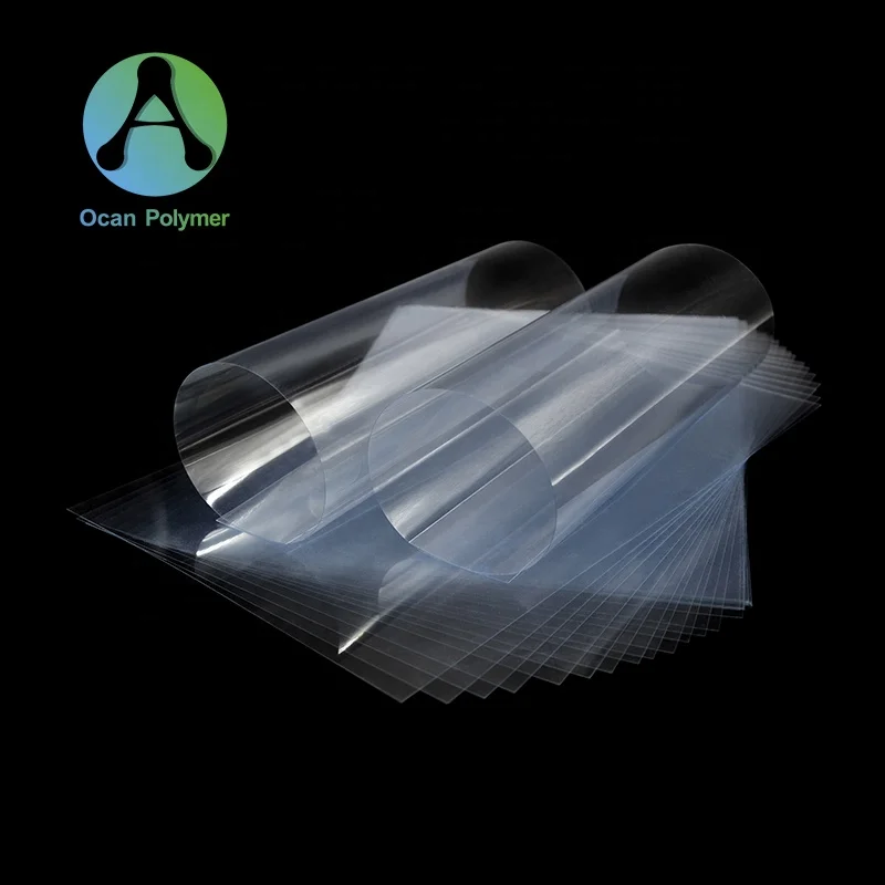 pharmaceutical 0.25 0.3 0.35 mm thickness printable rigid clear pvc plastic sheet