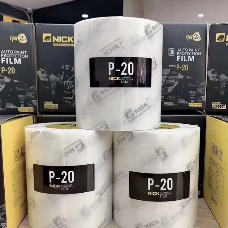 NICK P20-1 Car Indoor Panel Paint Protection Film PVC Transparent Protective Film