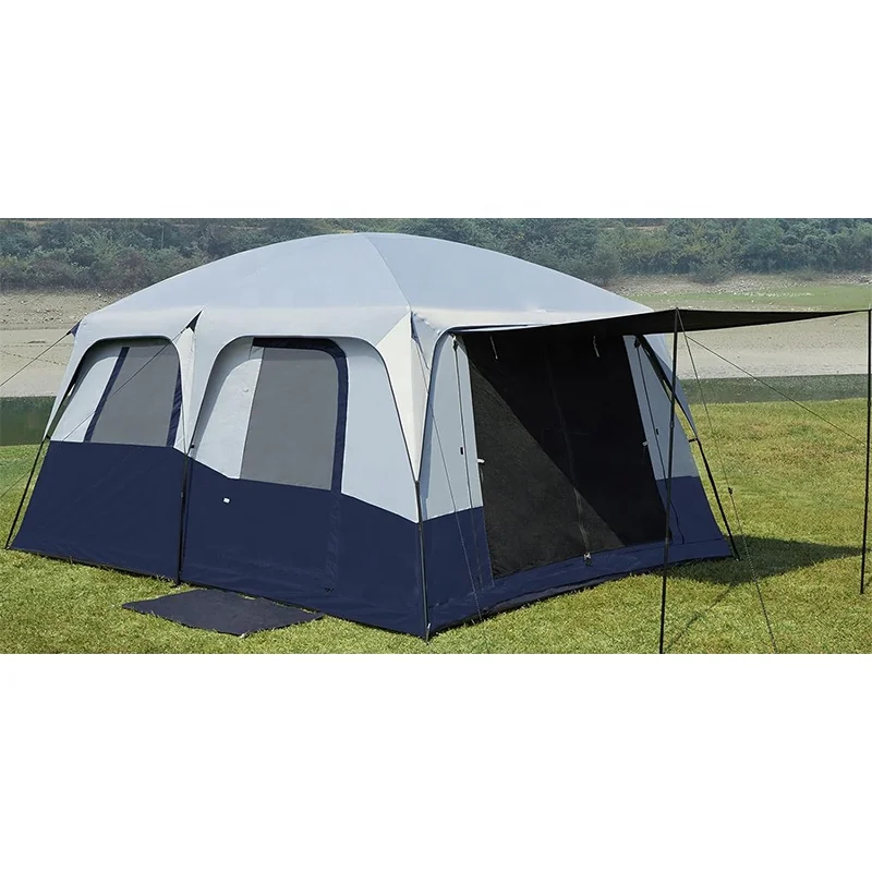 BOTEEN 10 Person Camping Blackout Tent Multi Room Tent for Family