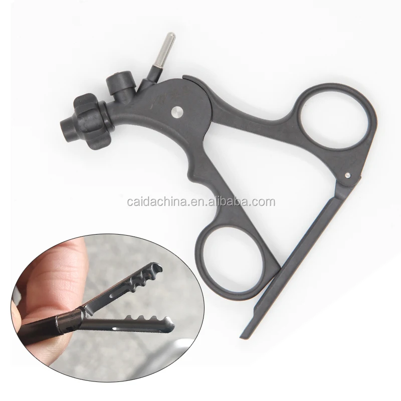 laparoscopia forceps with coarse teeth laparoscopic babcock grasper YQ807.24B