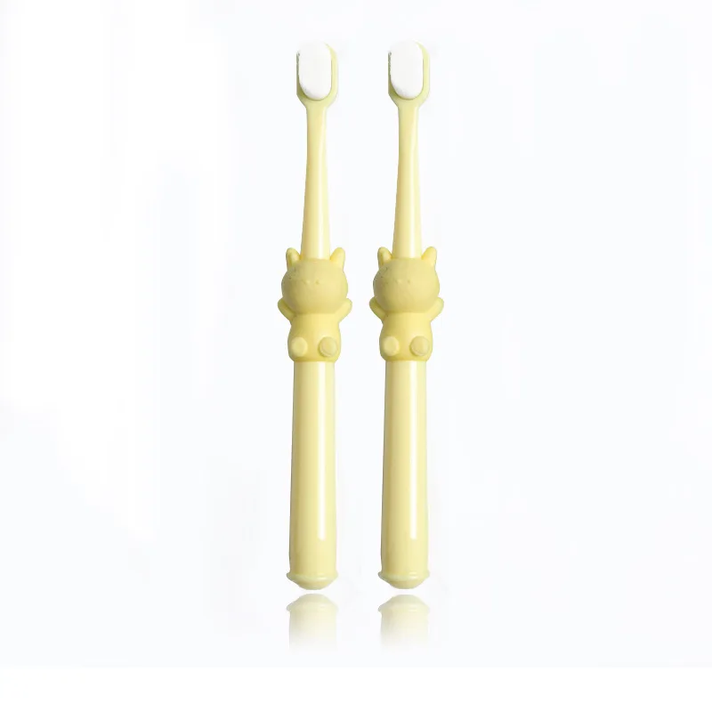 China Factory Custom logo 20000 Micro Nano Bristle Kids Baby Toothbrush