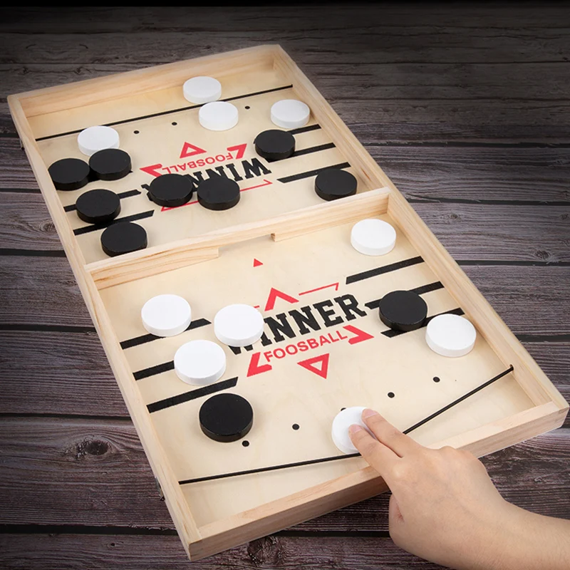 Hot Sell Chess Set Table Desktop Battle Winner Hockey Board Games  for Kids and Adults