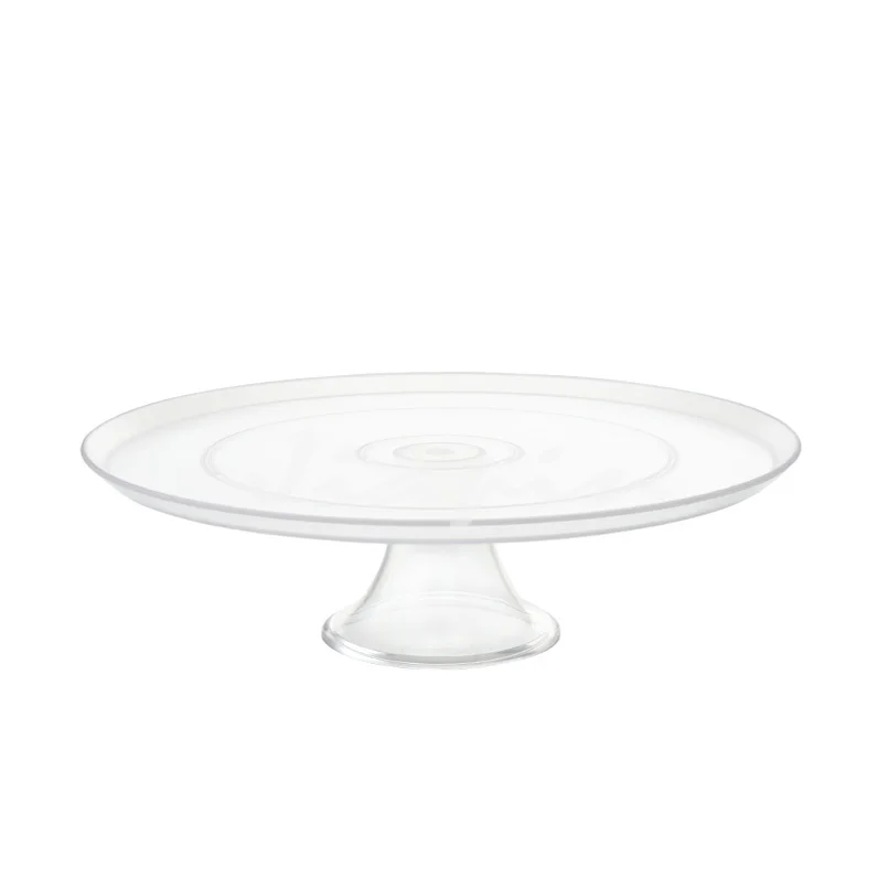 Display Plates with Cover Round Clear Plastic Dome Cover 12 inch Bakery Bread Food Cover