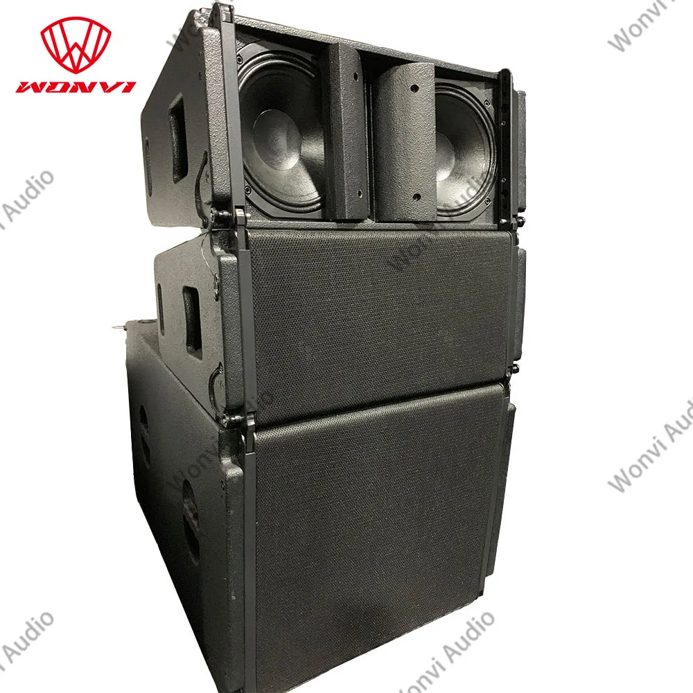 Профессиональный Аудио двойной 10-дюймовый динамик Vera20