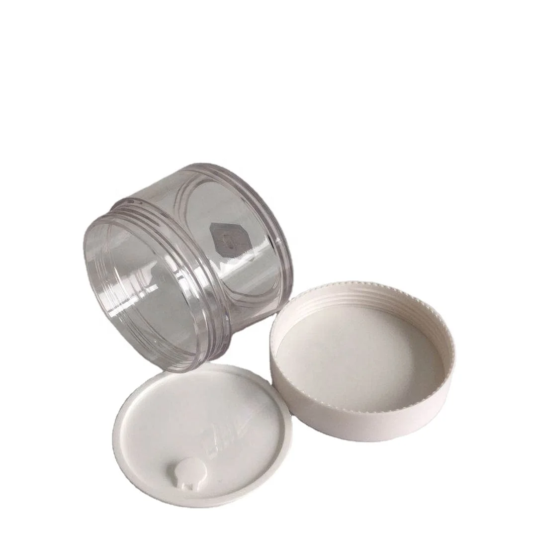 
200ml Cosmetic Plastic Packaging Wide Mouth Cream PETG Jars 