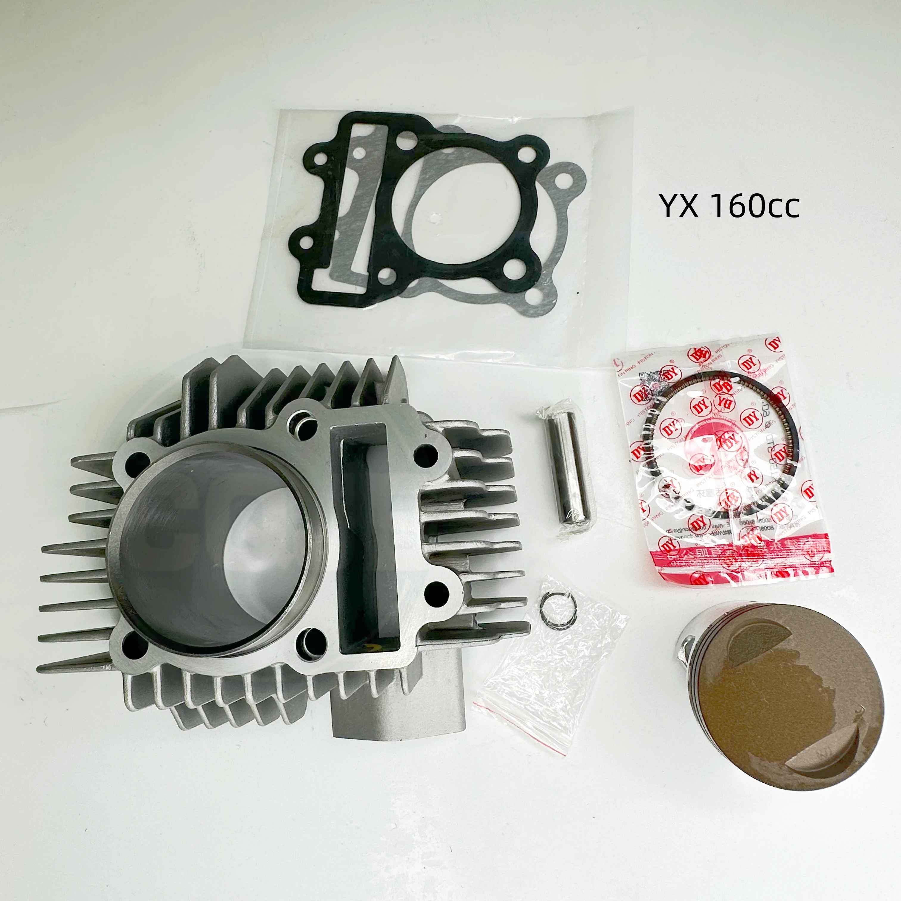 CQJB motorcycle cylinder block kit yinxiang 160cc YX160CC cylinder kit