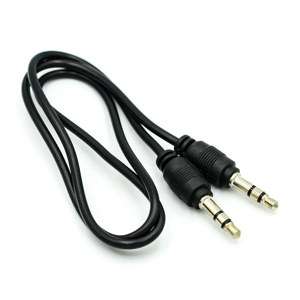 3.5mm male to male pair recording frequency line AUX audio line car stereo 3.5mm3 audio line 0.5 meters