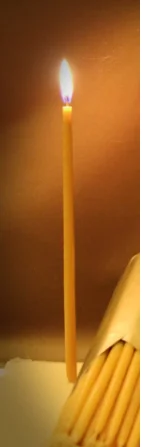 
Dipped Beeswax candle 