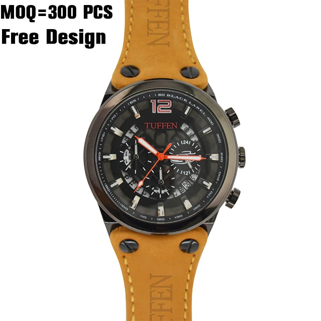 High Quality Low Moq Fashion Watch Custom Logo  mens watch