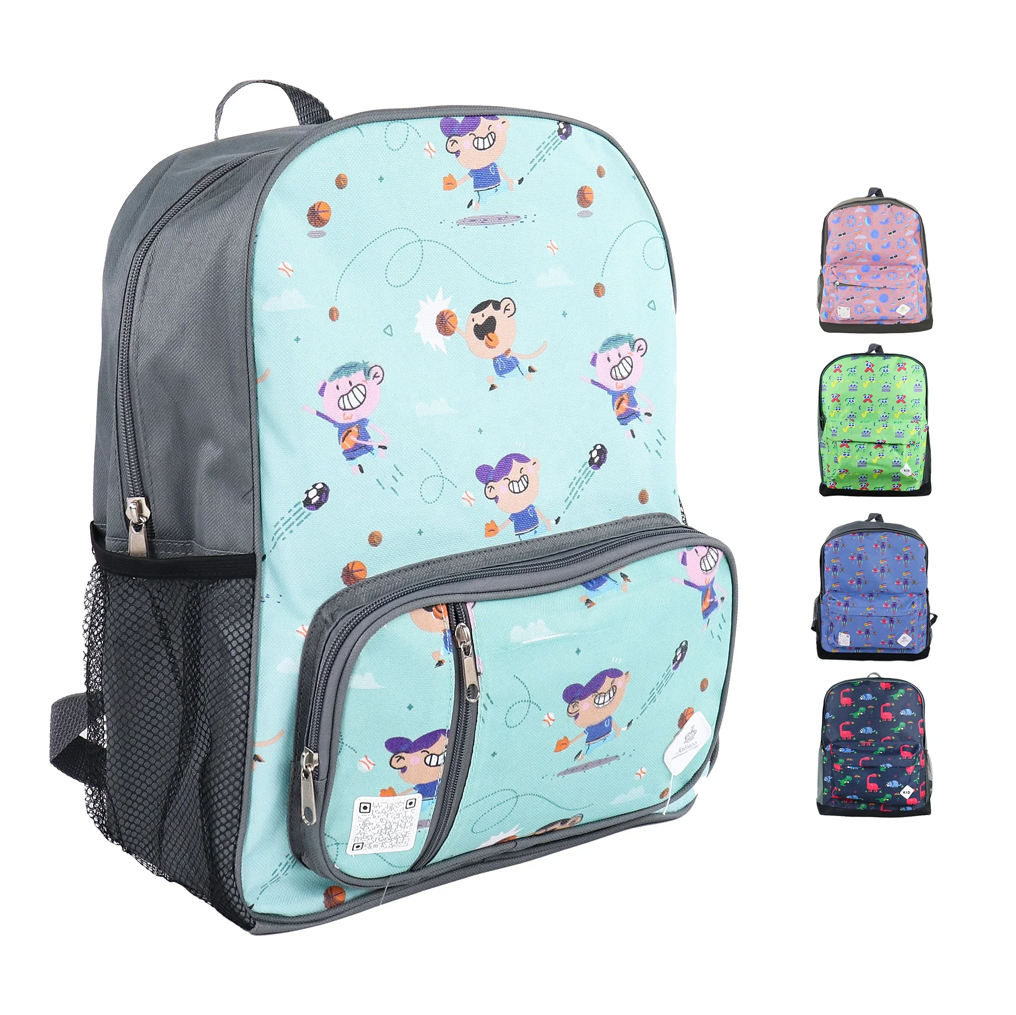 ISO BSCI LVMH eco friendly customized kids school bags for boys girls oem printed school bag backpack school bags girls
