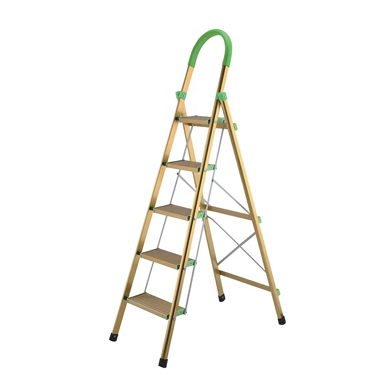 Adjustable Electrophoretic Process Ladders Folding Step Stainless Steel Ladders