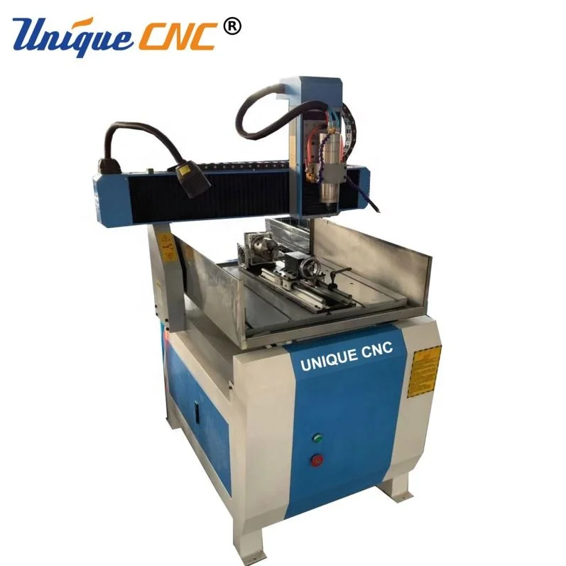 Semi-closed heavy duty steel structure mould metal cnc router 3 axis cnc milling machine 4040 6060
