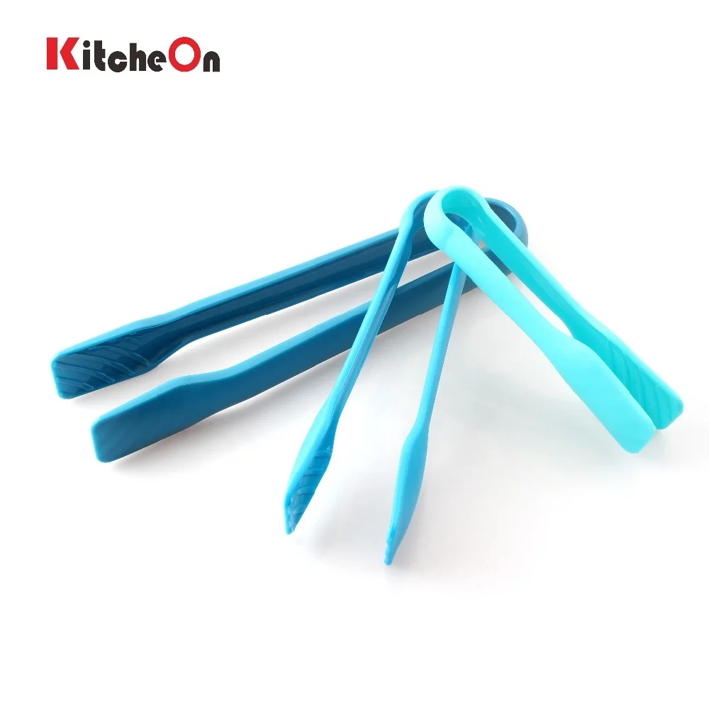 Latest New 3 in 1 Nesting Plastic Kitchen Tongs Set