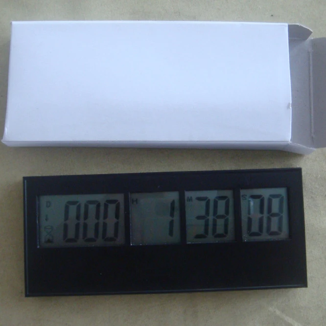 lcd countdown clock timer Godrelish Multifunctional big 999 Days Hour Minute Seconds Countdown clock Timer
