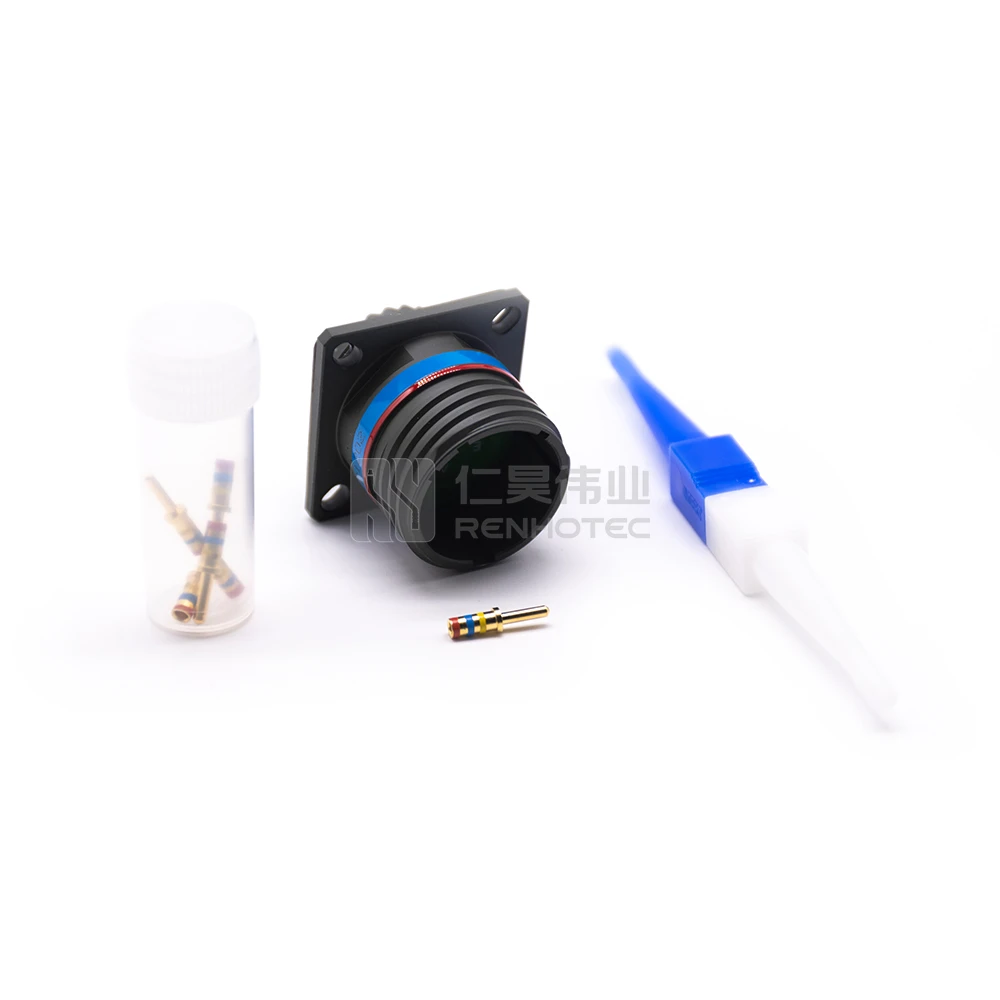 D38999/20WD05PN Mil-Dtl-38999 5pin Mil Circular Connector Male Electrical Socket