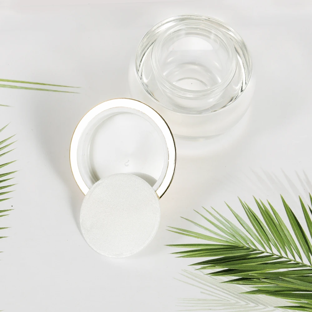 15g cosmetic gem jars  egg shaped sunscreen capsule skin care product packaging cream container