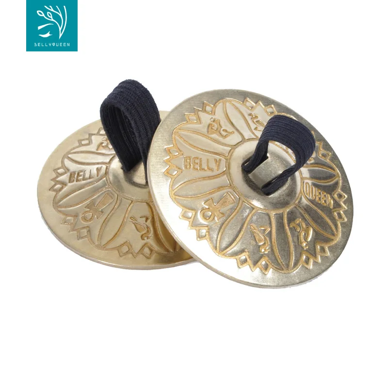 belly dance finger cymbals zills 4 pieces 2 pairs BellyQueen