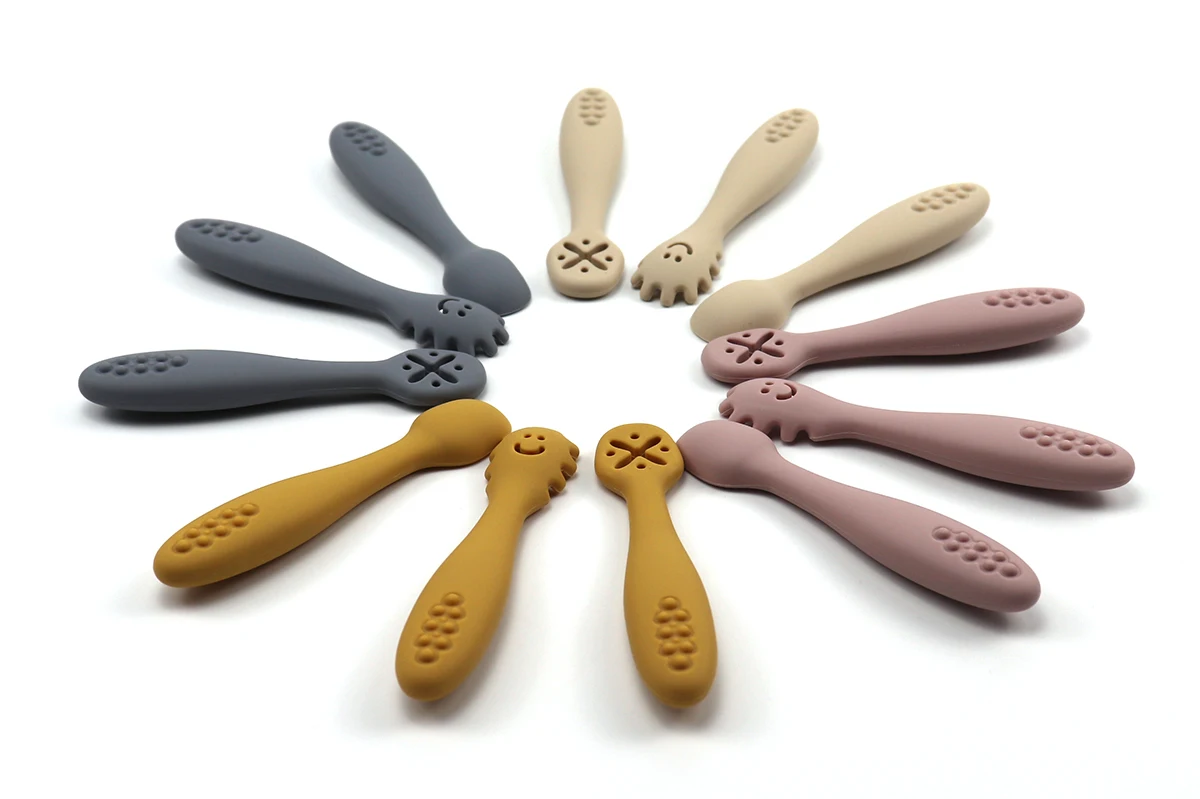 Силиконовая ложка для кормления