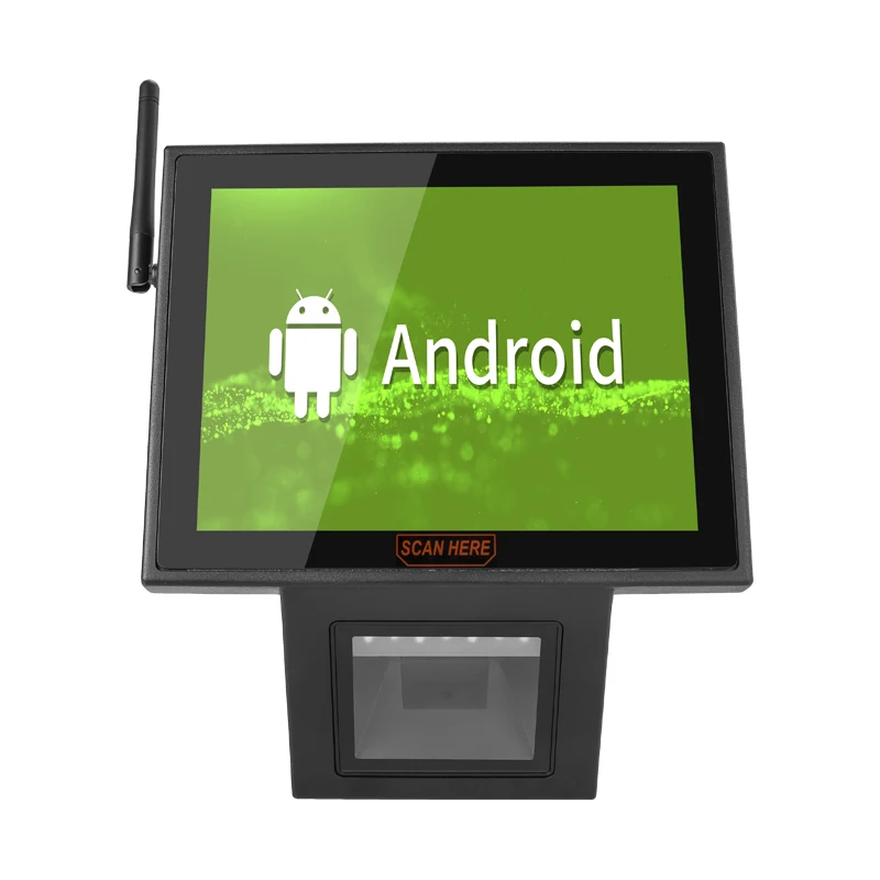 Оптовая цена сенсорный контрольный киоск Android с Qr-кодом сканер штрих-кода настенное крепление проверка цены