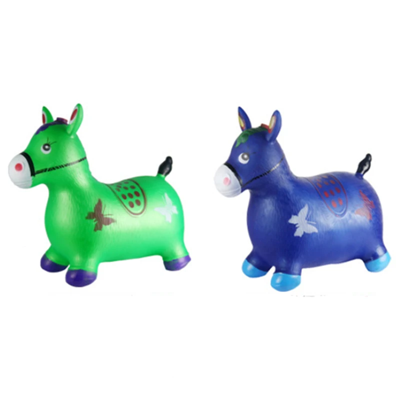 inflatable kids jumping horse for kids