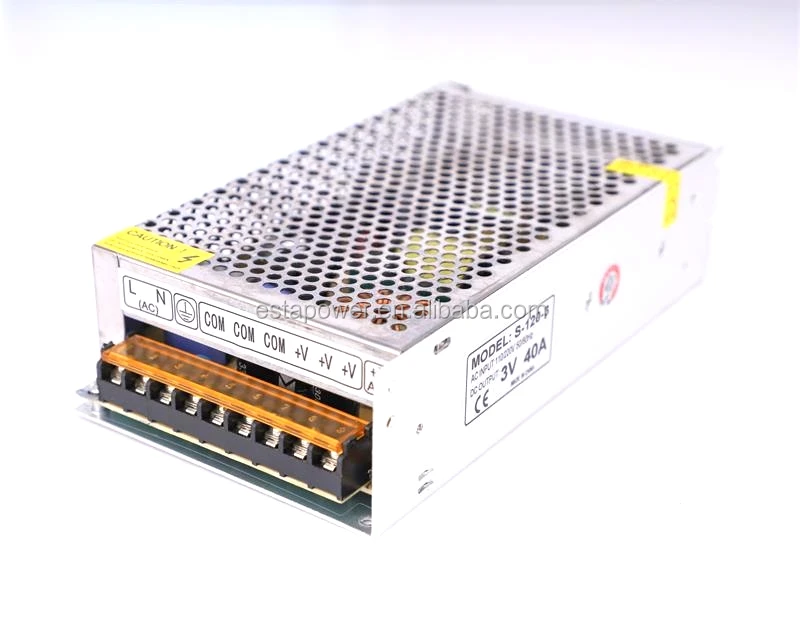 S-120-3 импульсный источник питания светодиодного табло 3V40A 120 Вт светодиодный дисплей световая панель камеры наблюдения