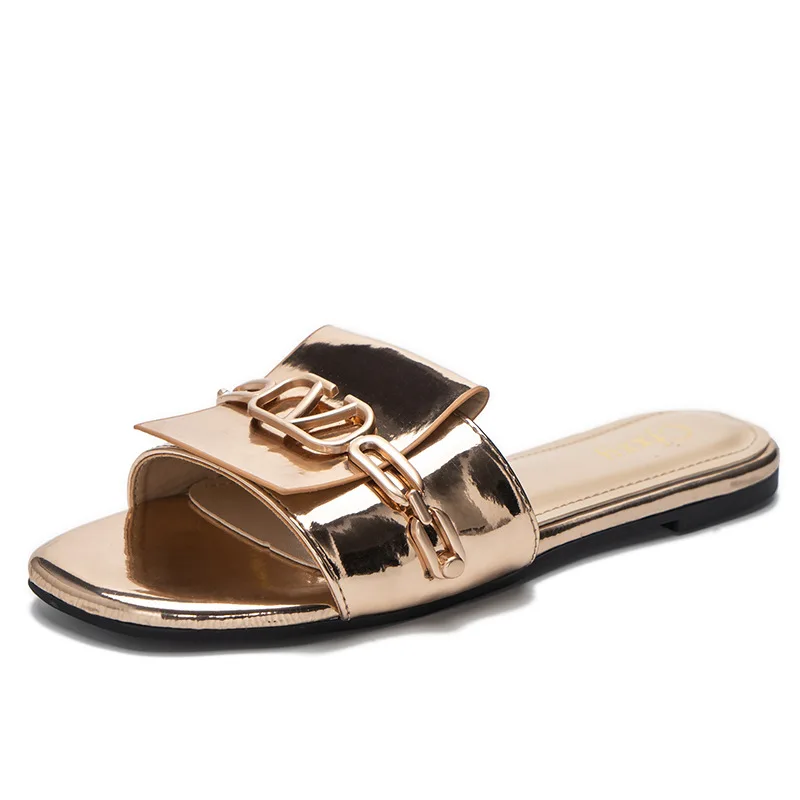 
2021 Summer Women Slippers Fashion Women Outdoor Beach Slippers And Slides 