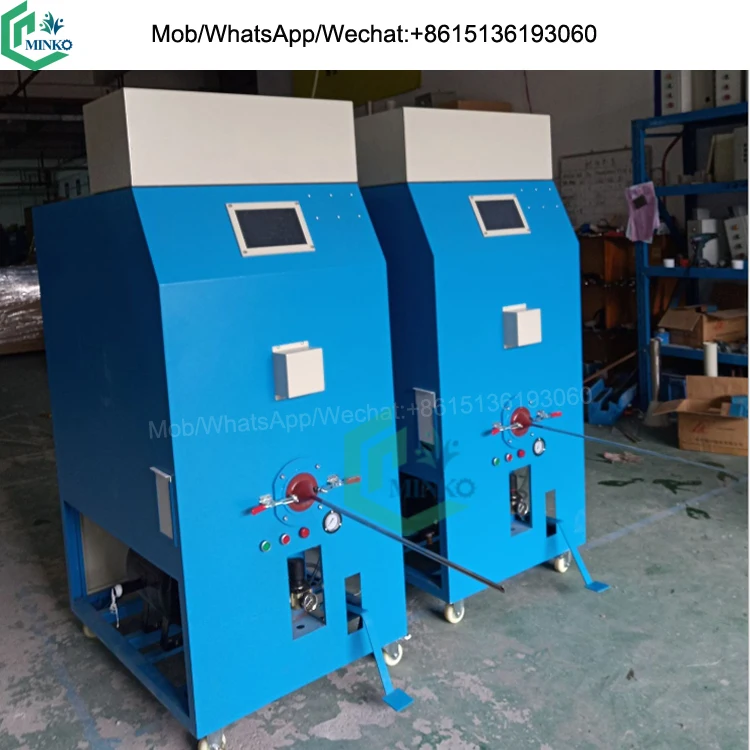 portable teddy bear plush animal stuffing machine pillow polyester fiber filling machine