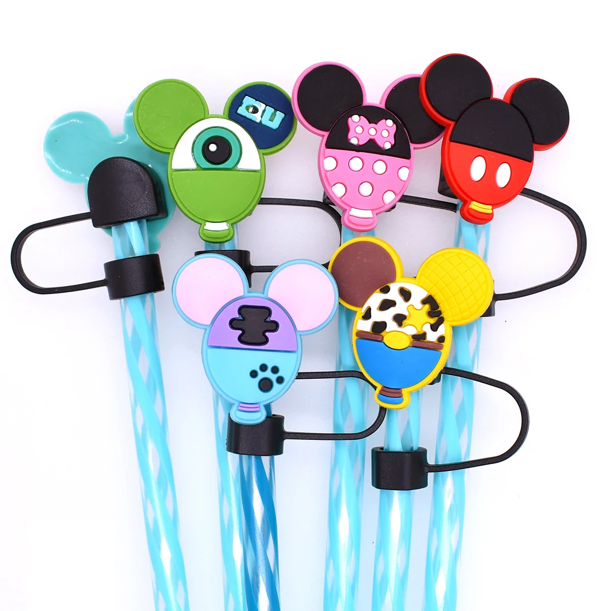 Straw Tip Covers for Cups Steel Tumbler With Lid and Easter Stainless Straw Topper Charms Straw Topper Attachment Accessories