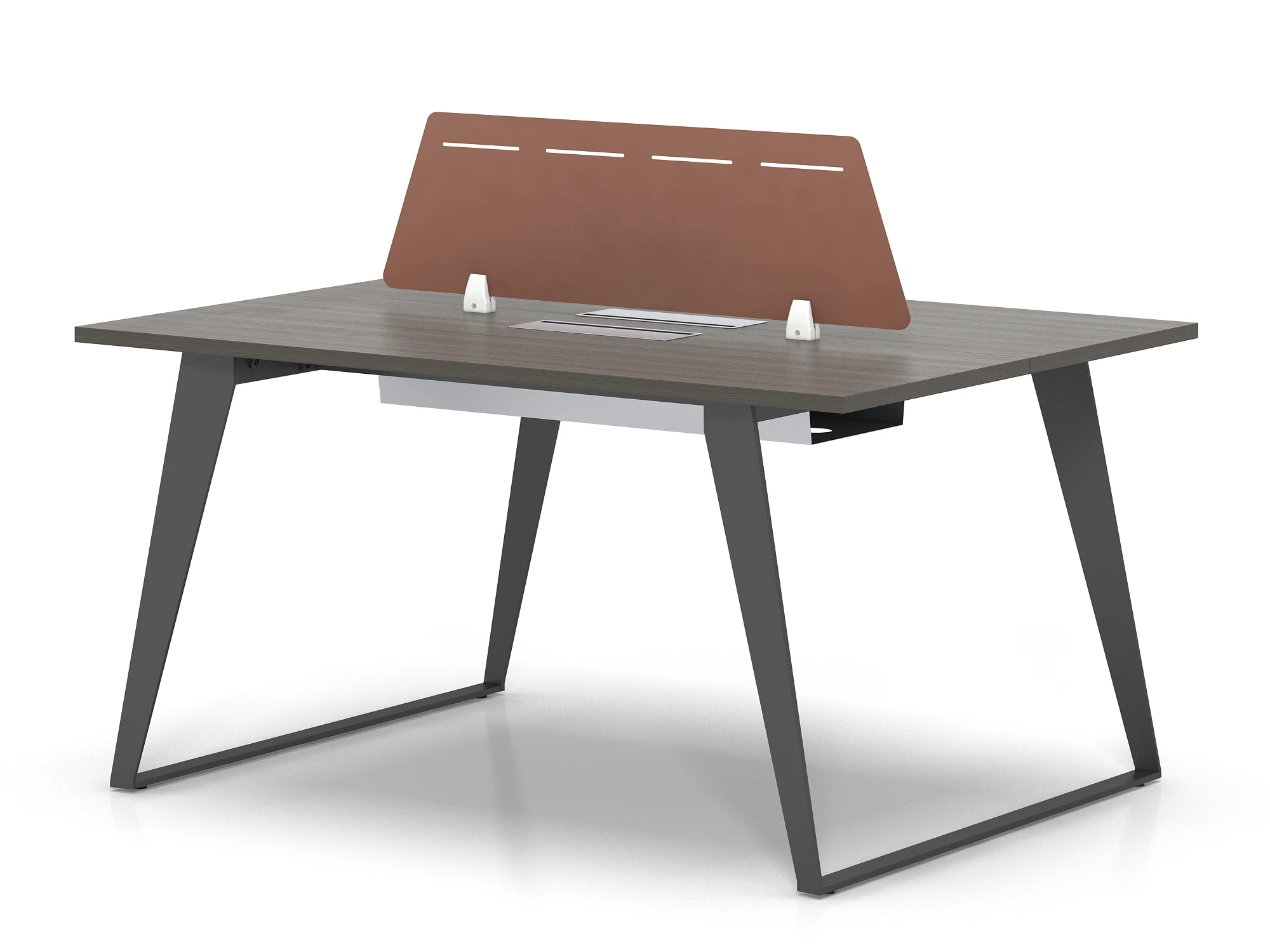 OEM ODM Manufacturer Furniture Desk O Shape leg Office Working Meeting Table Metal Frames