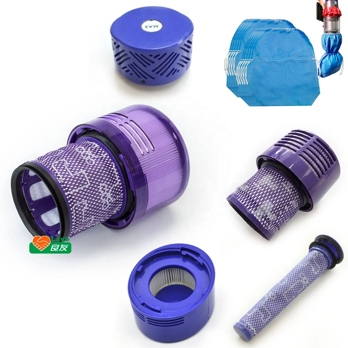 LAYO Customized Dysons V11 SV14 Cordless Washable Post Vacuum Cleaner Hepa Filter Spare Parts Accessories 970013-02