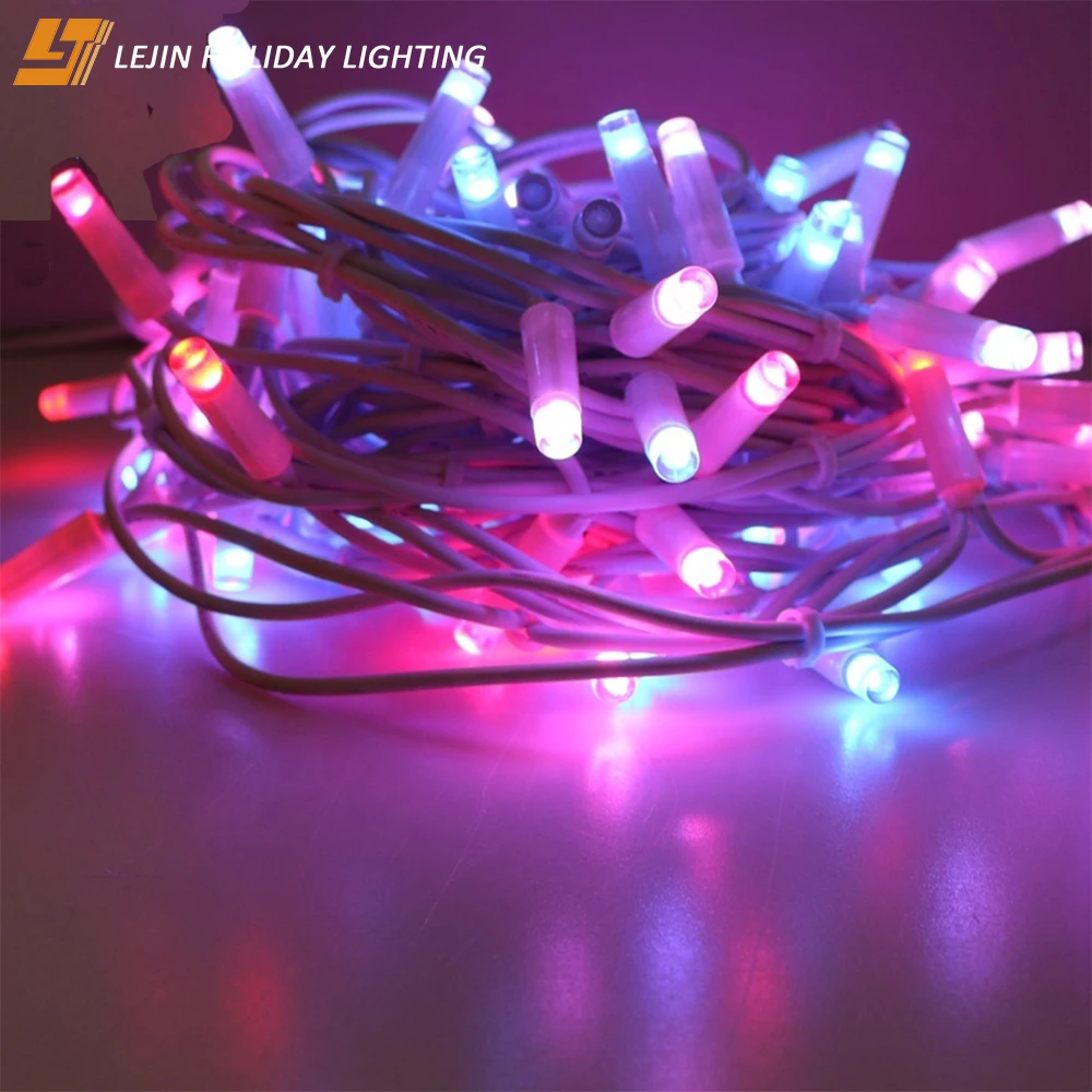 Наружная водонепроницаемая цветная умная занавеска IP65 110 В для свадебного украшения