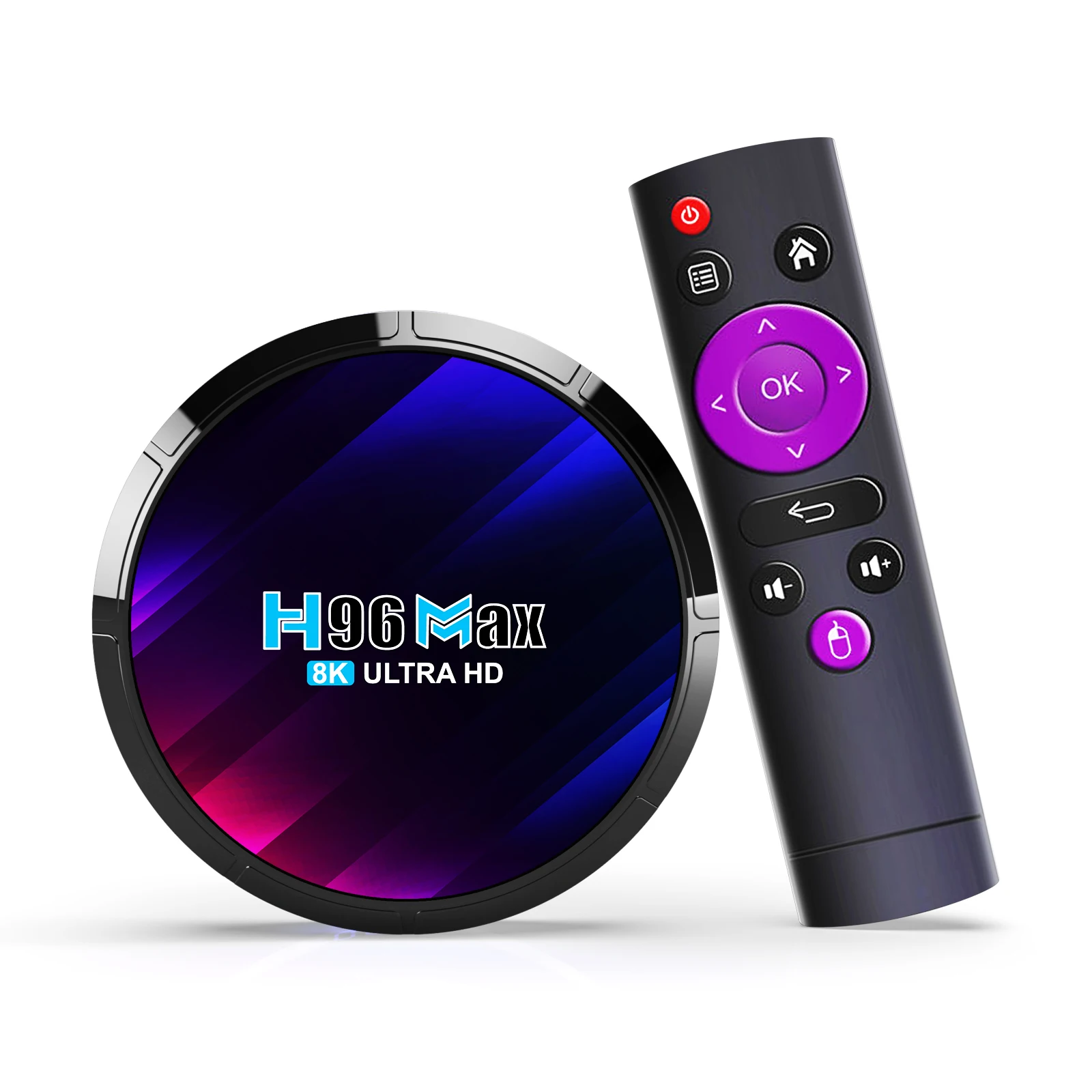 Smart tv box android 13 OTT tv box H96max RK3528 2gb ram 16gb rom  WIFI 6 set-top box media player H96max