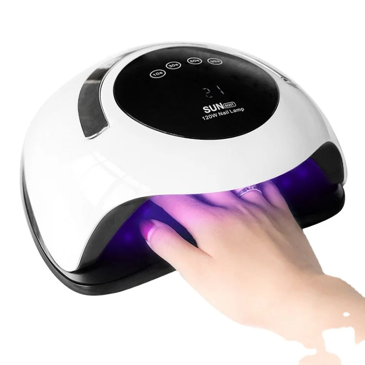
Professional UV Nail Dryer 72W Sun 5 Pro Best UV LED Nail Lamp for Fingernail Toenail Gel Based Polishes Portable Nail 