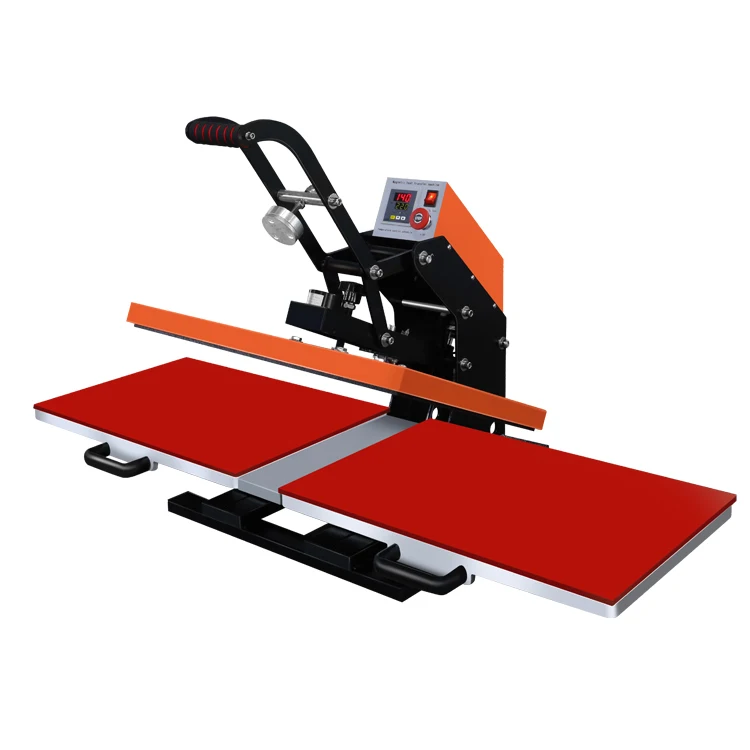 40cm X 60cm Dual Station Magnetic Heat Press Machine Semi-automatic With High-quality Sourced From Manufacturers at Low Prices