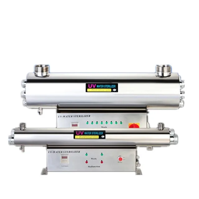 Famous brand Lamp UV Sterilization with control box with alarm in Water Treatment System 110W