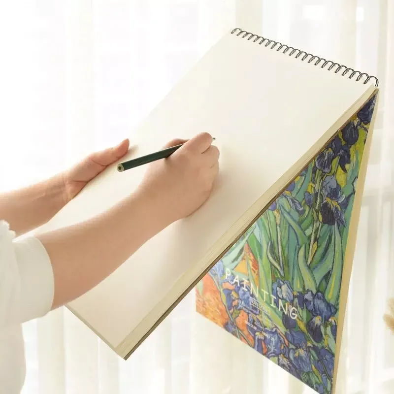 Скетчбук для рисования на заказ, скетчбук в твердом переплете, высококачественный альбом для акварельных скетчей A5 для студентов