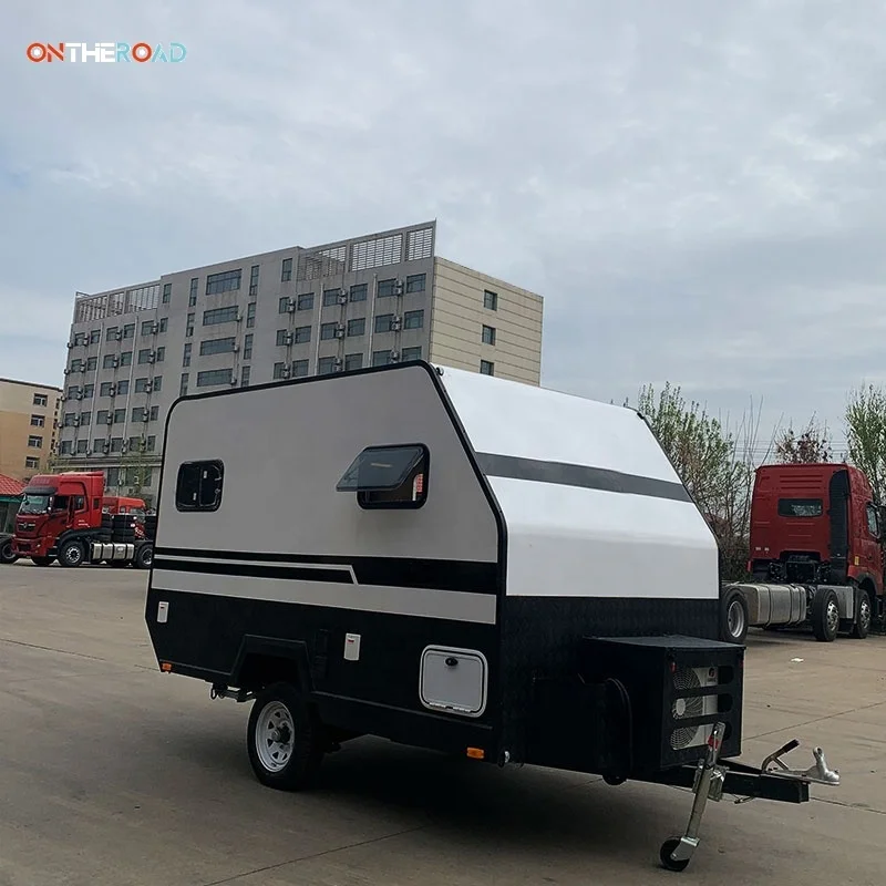 
Pop up slide out aluminum off road travel camper trailer caravan 