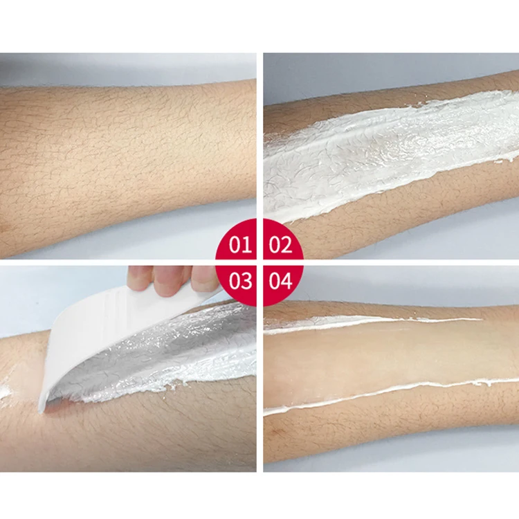 Оптовая продажа OEM мужской депиляционный крем, мгновенное удаление волос на теле, постоянный мужской крем для удаления волос