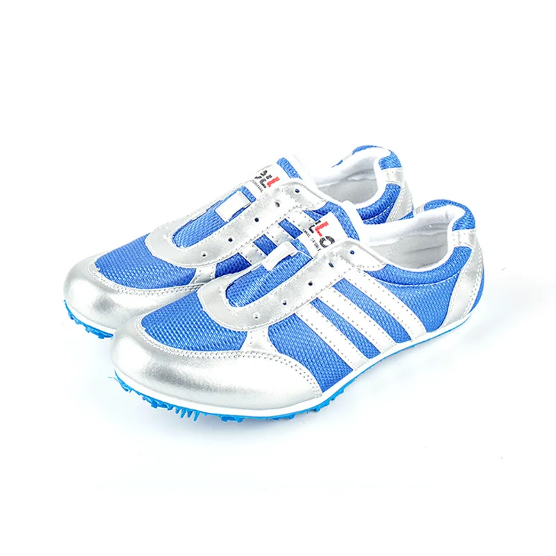 Training shoes new track and field competition adult running spikes student football boot