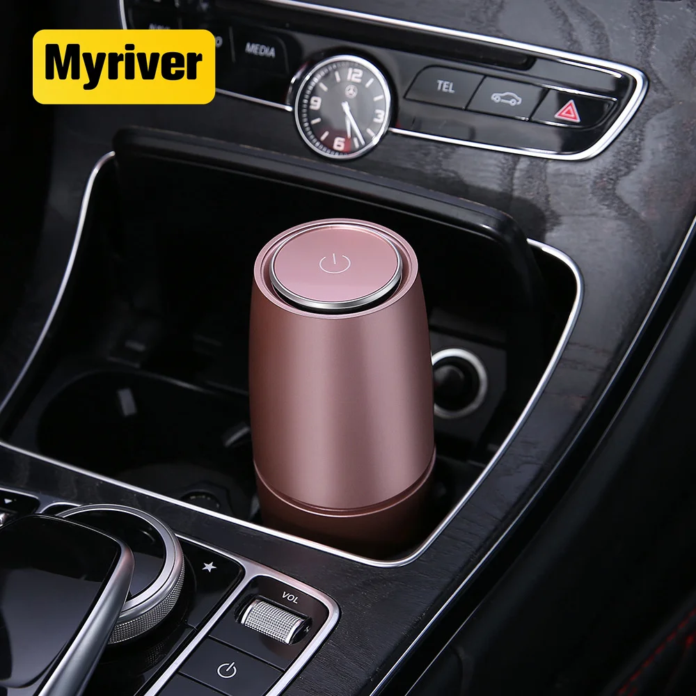 Myriver Original New Arrivals Pink-purple Home Appliances Portable Mini Remote Control Diffuser Air Humidifier for House Car