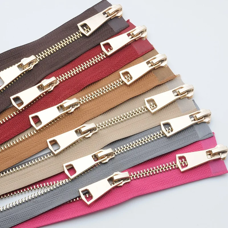 Double Customize Zip Open-End Two Way Zipper Metal Zippers For Sale