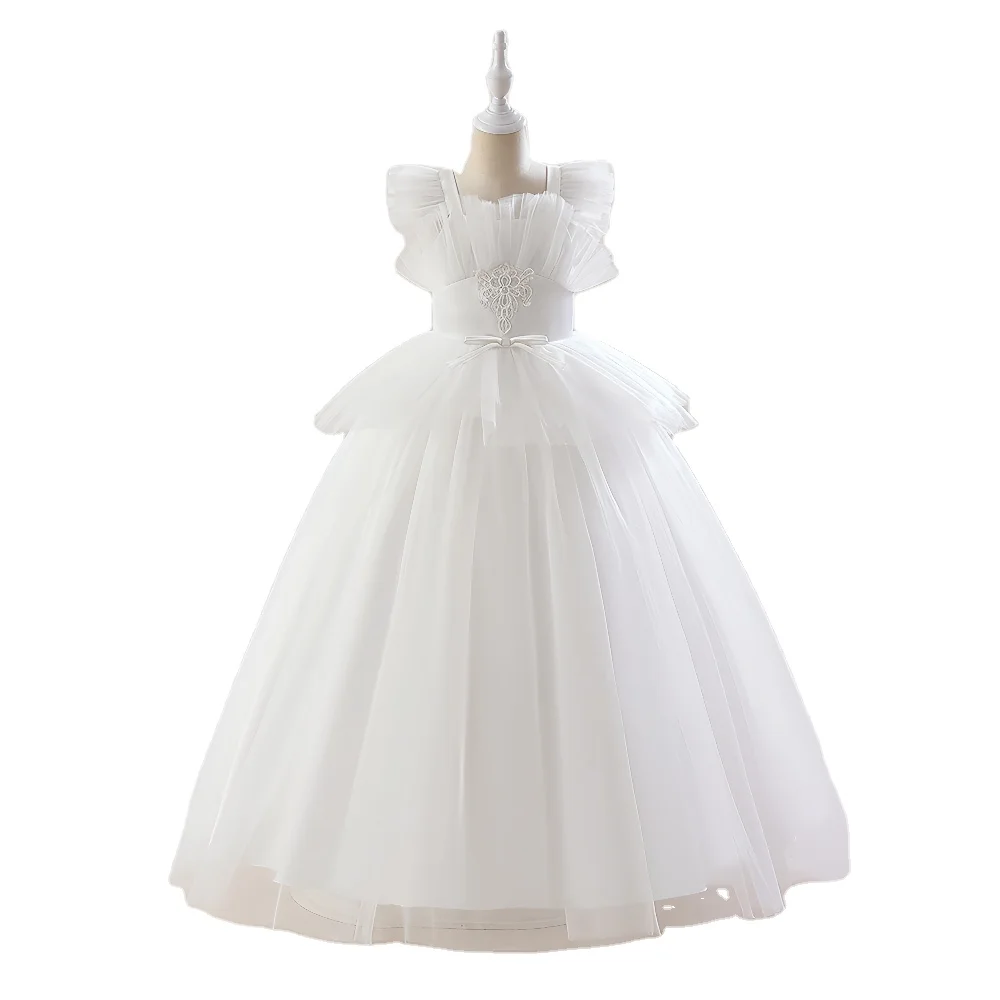 2024 Factory prom kids wear little girls dresses 8 years girl dress design baby birthday clothing