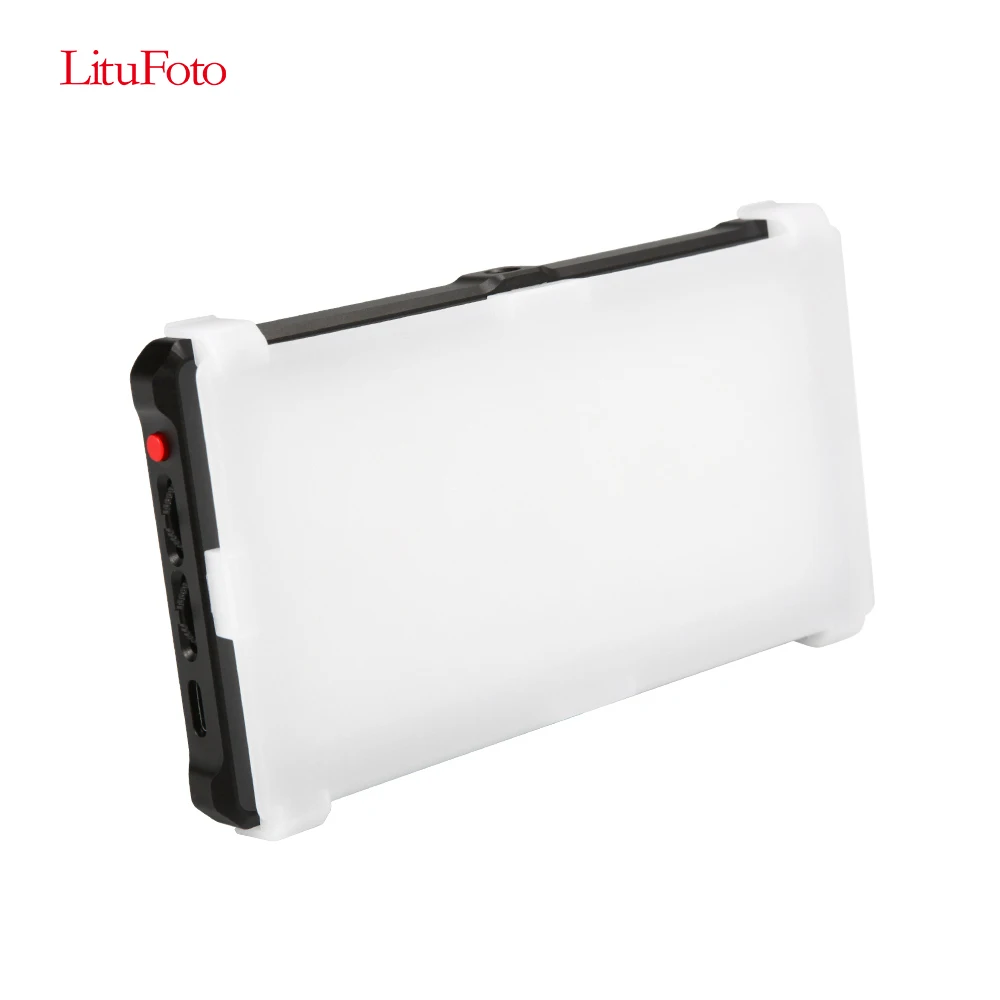 LituFoto Camera Light RGB Video Light App Control Magnetic Adsorption for Video Shooting YouTube