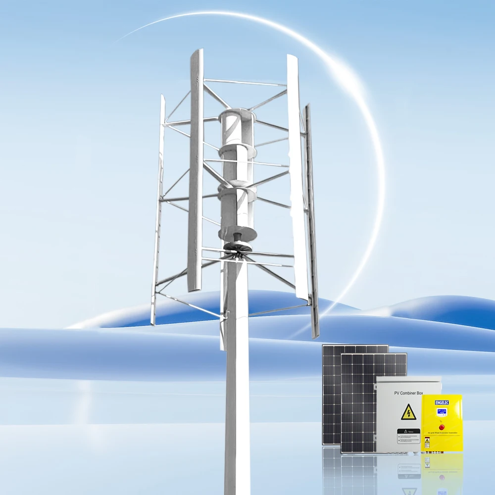 Low RPM Vertical Axis Maglev Wind Turbine 5KW 10KW 20KW 48V 120V 220V High Efficiency Wind Power Generator
